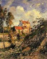 les mathurins pontoise 1877 Camille Pissarro scenery